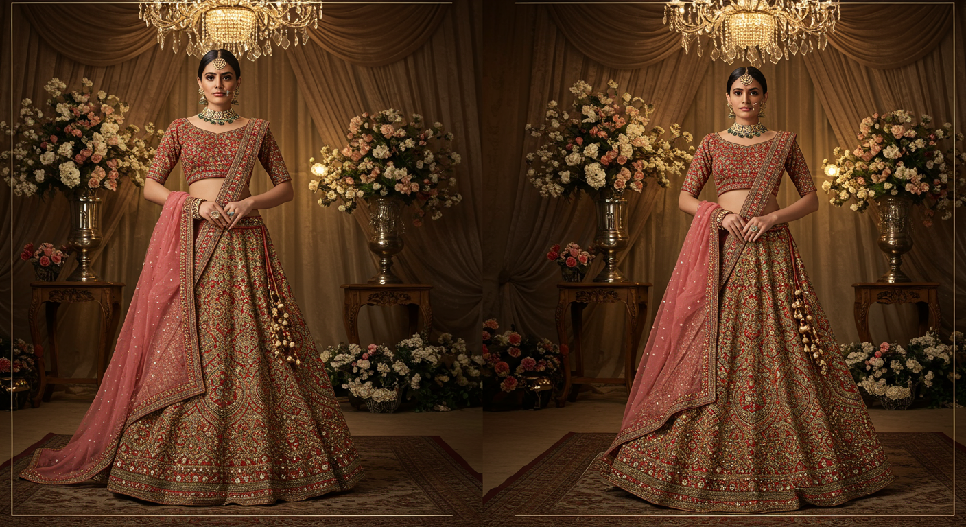 The-Ultimate-Guide-to-Semi-Stitched-Lehengasnull-Styles,-Fabrics,-and-Customization