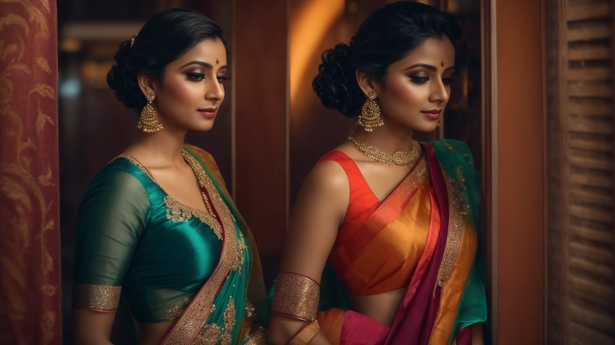 Travel-Friendly Party Sarees: Pack Light and Look Stunning