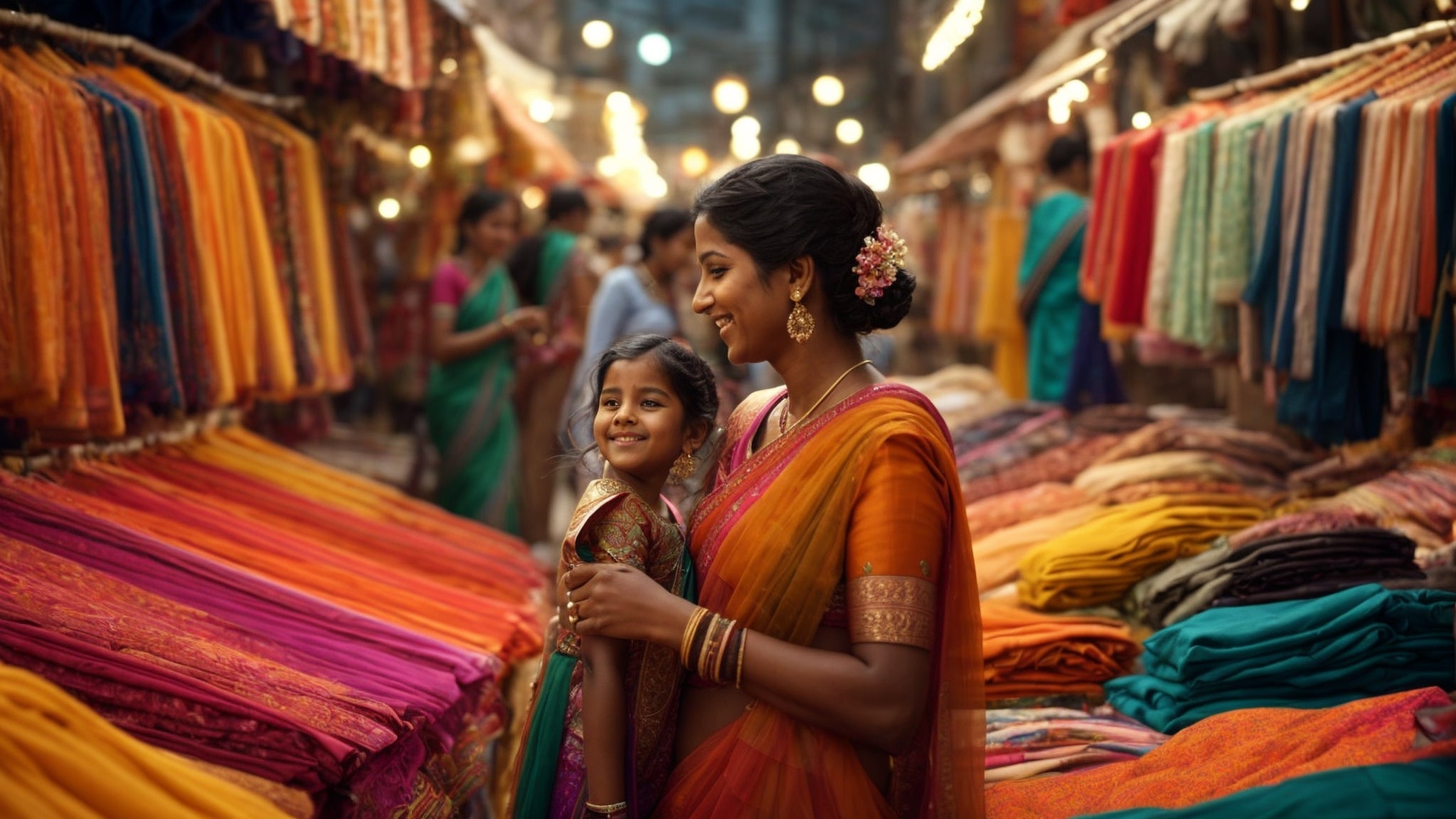 Saree Shopping with Your Daughter: Building a Bond Through Fashion
