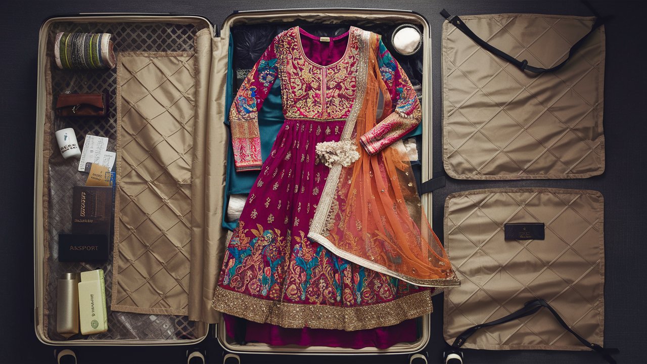 Traveling with an Anarkali Suit: Packing and Storing Tips for Safe Journeys