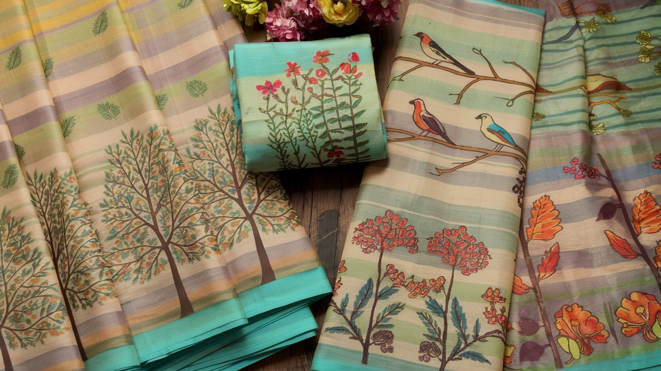 Designer Sarees for Nature Lovers