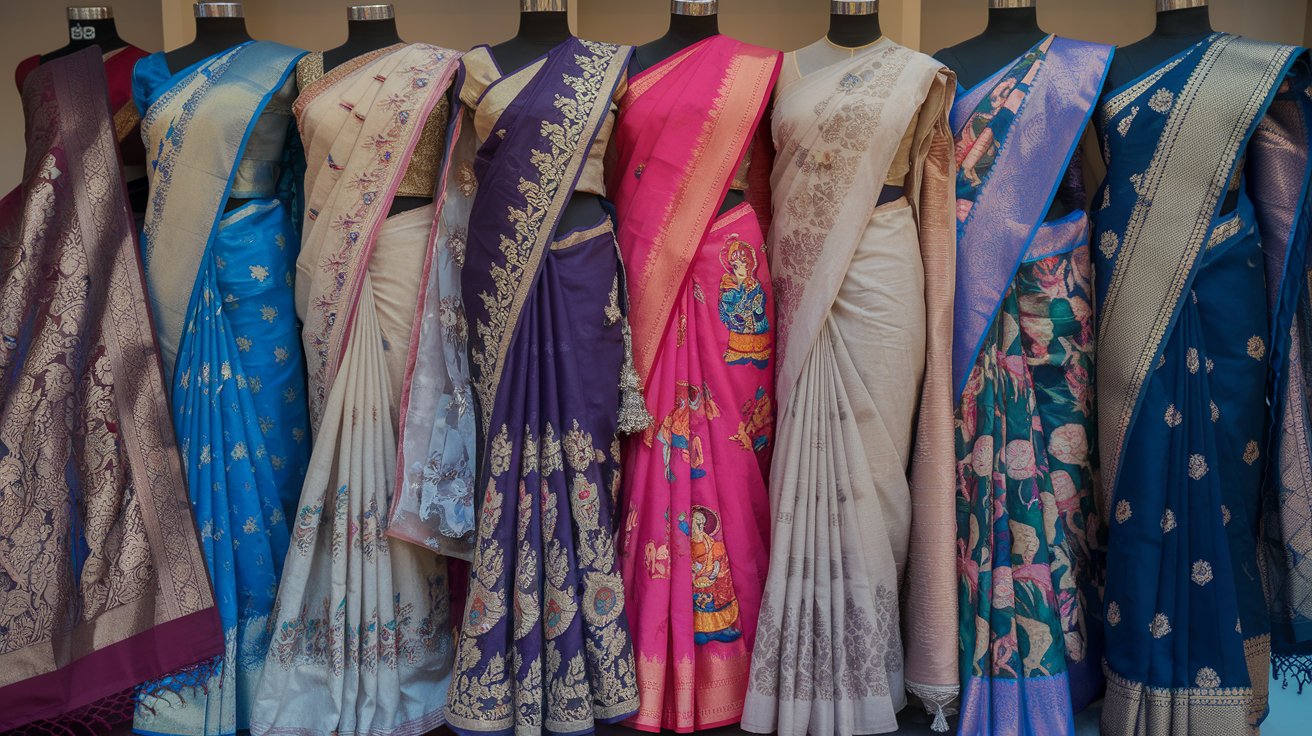 Designer Sarees for Religious Ceremonies