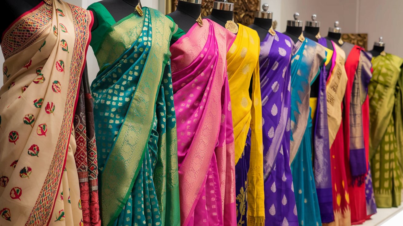 Designer Sarees for Different Seasons