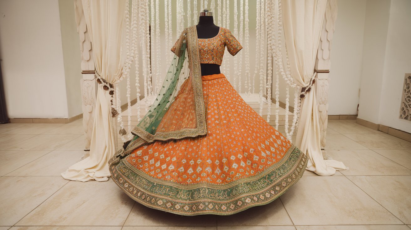 The Evolution of Semi-Stitched Lehengas