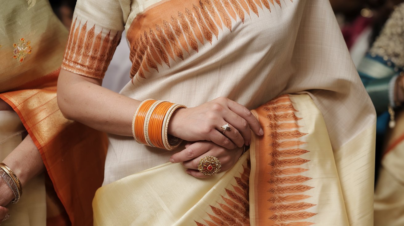 How to Style a Designer Saree for a Retirement Party