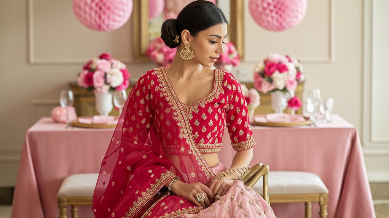 How to Style a Semi-Stitched Lehenga for a Bridal Shower