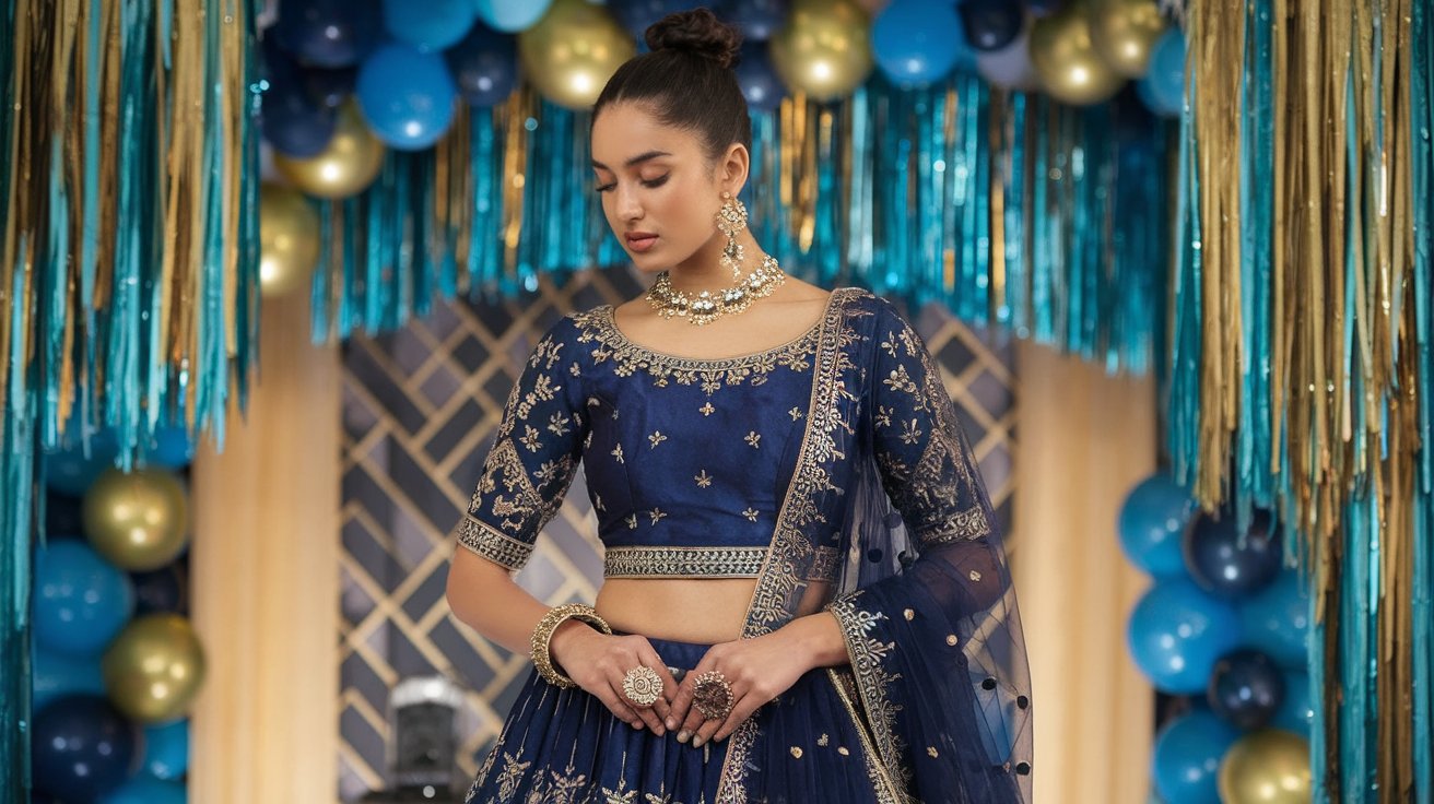 How to Style a Semi-Stitched Lehenga for a New Year’s Eve Party