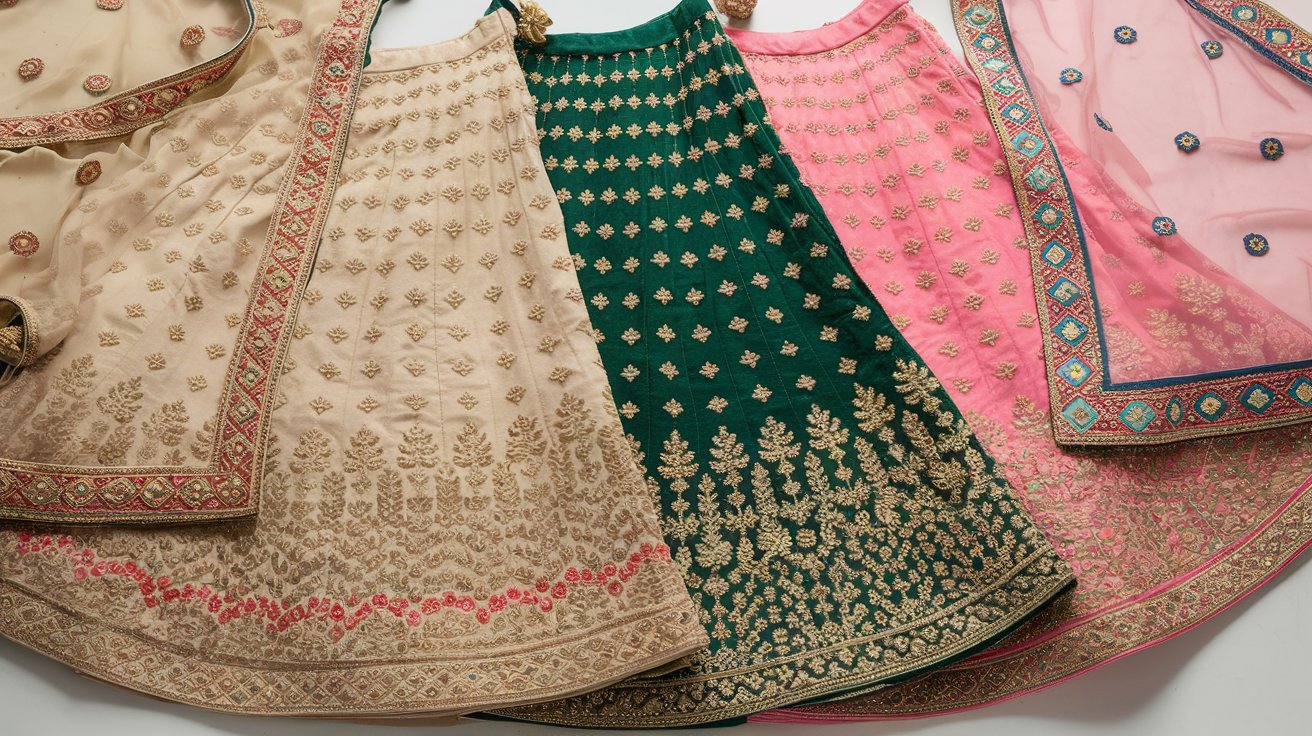 Semi-Stitched Lehengas for Casual Gatherings