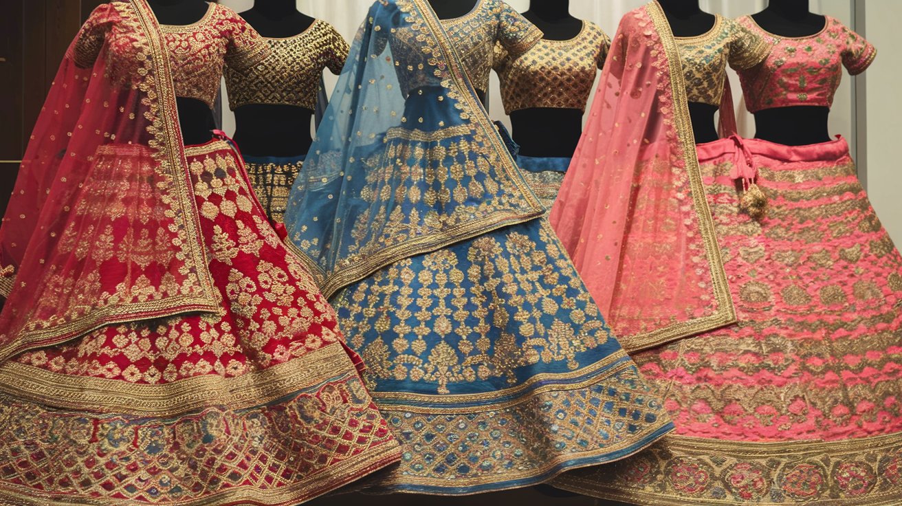 Semi-Stitched Lehengas for Traditional Indian Festivals