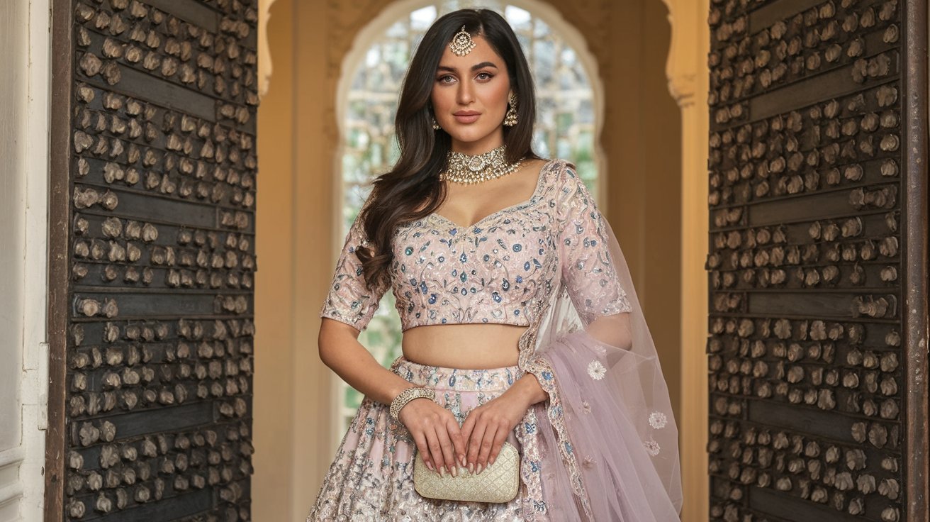 How to Style a Semi-Stitched Lehenga for an Evening Wedding