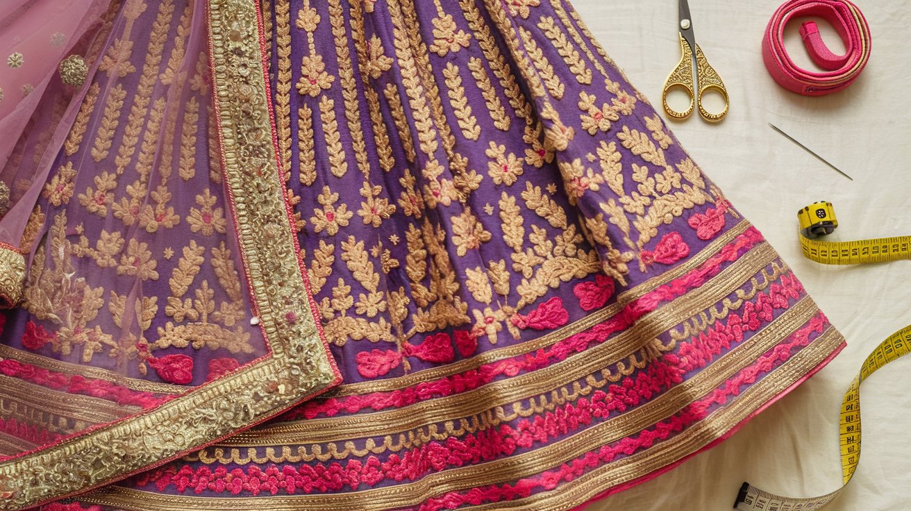 How to Alter a Semi-Stitched Lehenga at Home