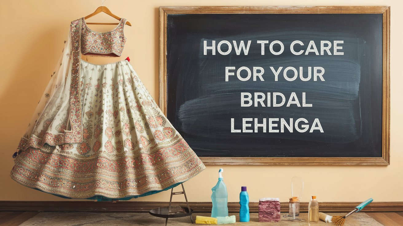 How to Care for Your Bridal Lehenga