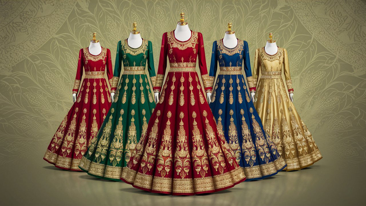 Anarkali Suit Color Symbolism: Choosing the Right Color for the Occasion