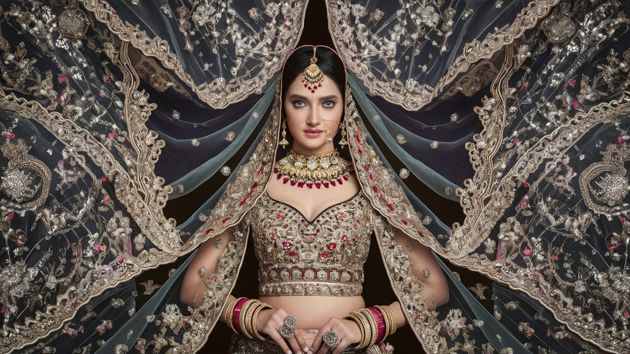 Double Dupatta Bridal Lehengas: Enhancing Elegance