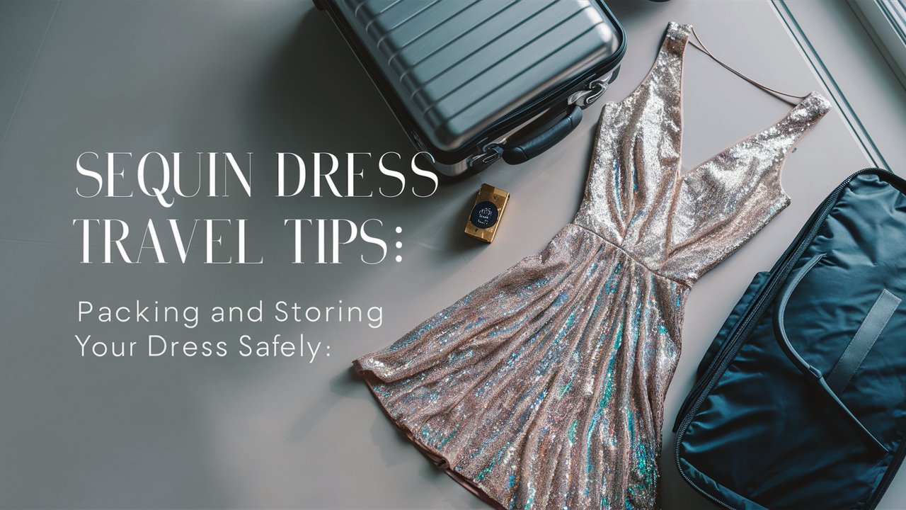 Sequin Dress Travel Tips: Packing and Storing Your Dress Safely