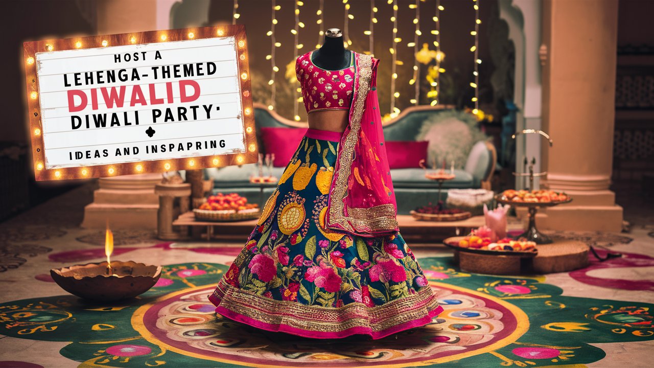 Host a Lehenga-Themed Diwali Party: Ideas and Inspiration