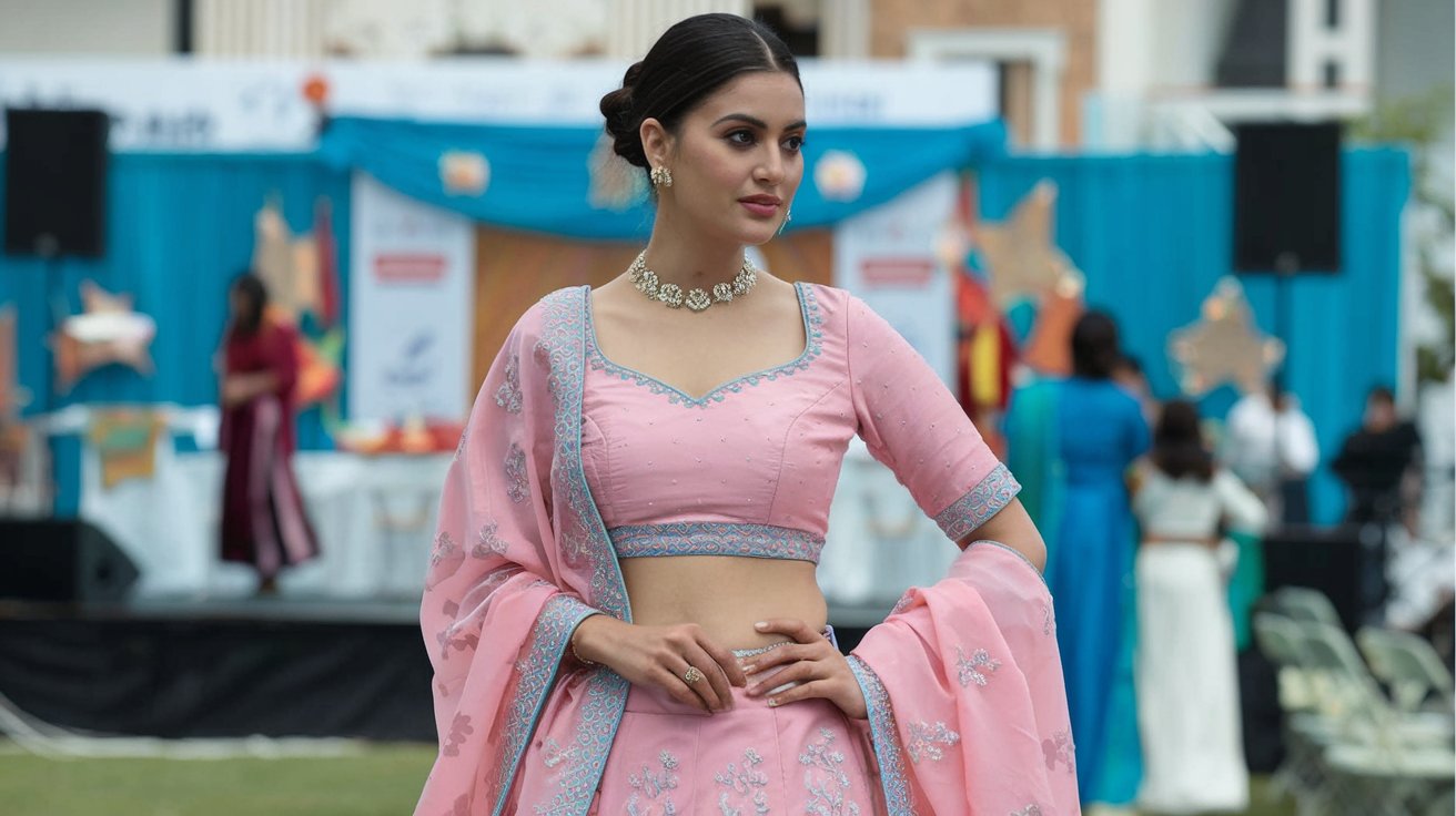 How to Style a Semi-Stitched Lehenga for a Charity Event