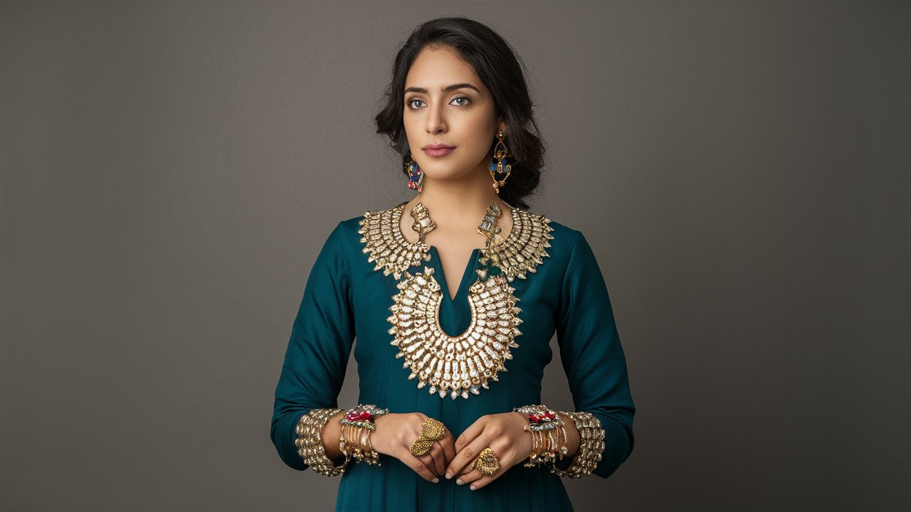 DIY Anarkali Suit Jewelry: Creating Statement Pieces on a Budget