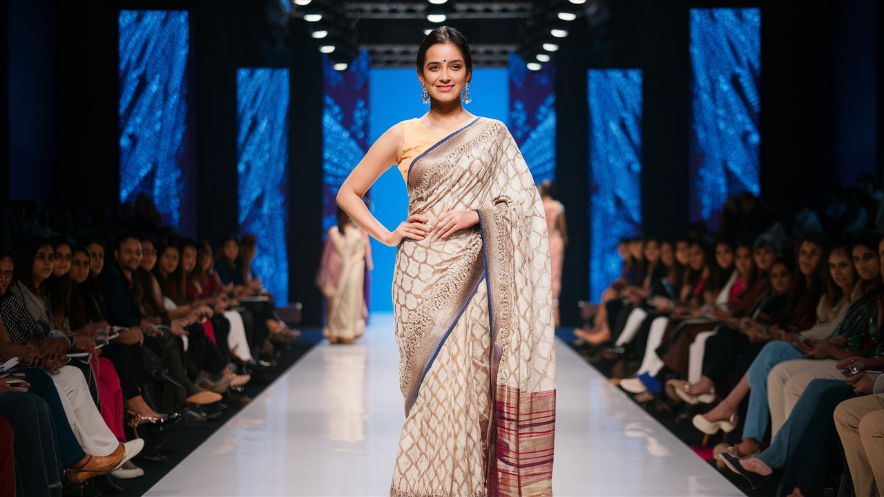 Light Saree Fashion Shows for Young Girls: Building Confidence on the Runway