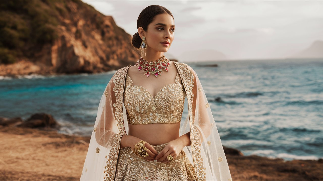 Semi-Stitched Lehenga Jewelry Inspiration: Statement Pieces for Your Look