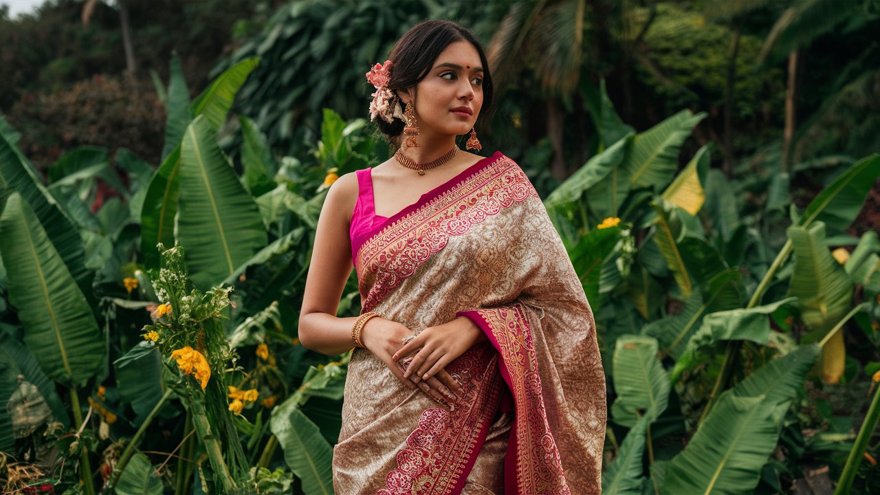 Sustainable Practices in Designer Saree Production: Eco-Friendly Choices