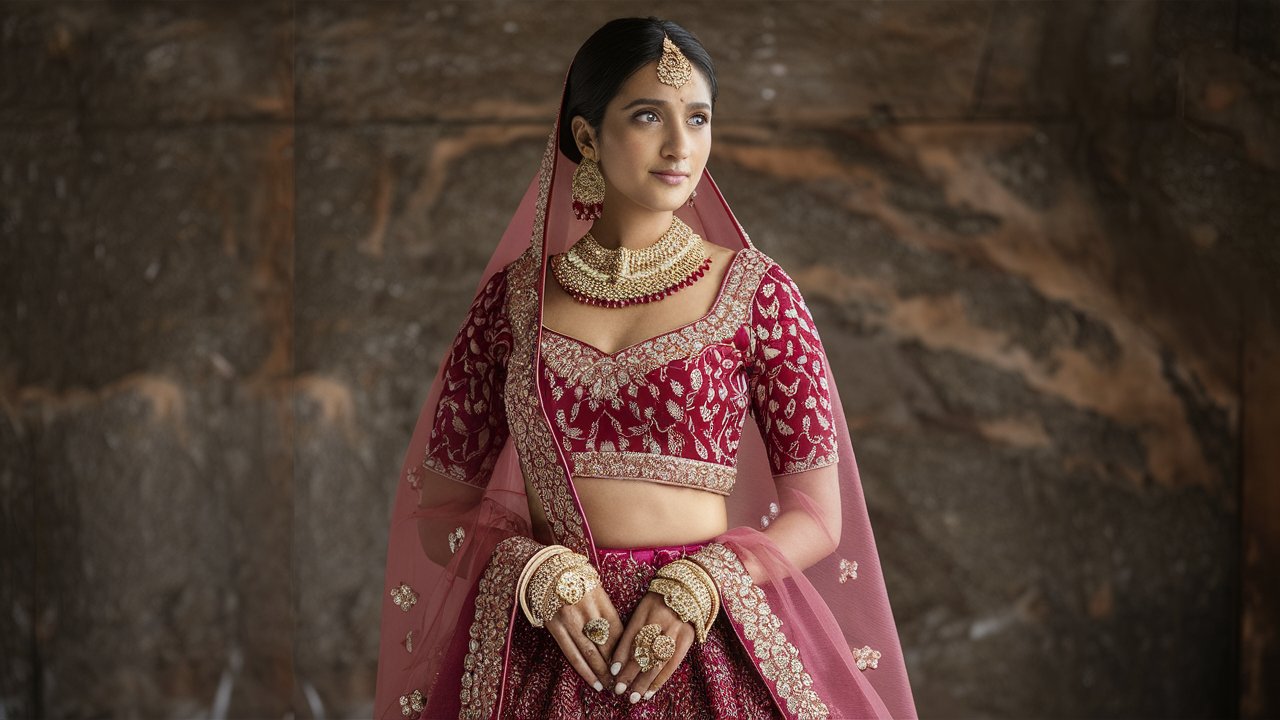 Choosing the Right Jewelry for Your Bridal Lehenga