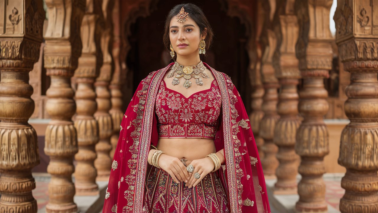 How to Accessorize Your Bridal Lehenga