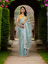 Designer Saree with Heavy Sequin & Stone Work by Shreekama