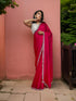 Designer Saree with American Diamond & Mirror Work by Shreekama