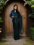Designer Saree with Rhinestones & Sequin Work by Shreekama